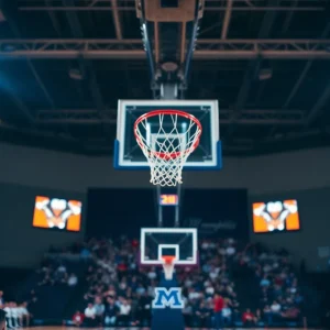 Energetic atmosphere at a Memphis Tigers women's basketball game