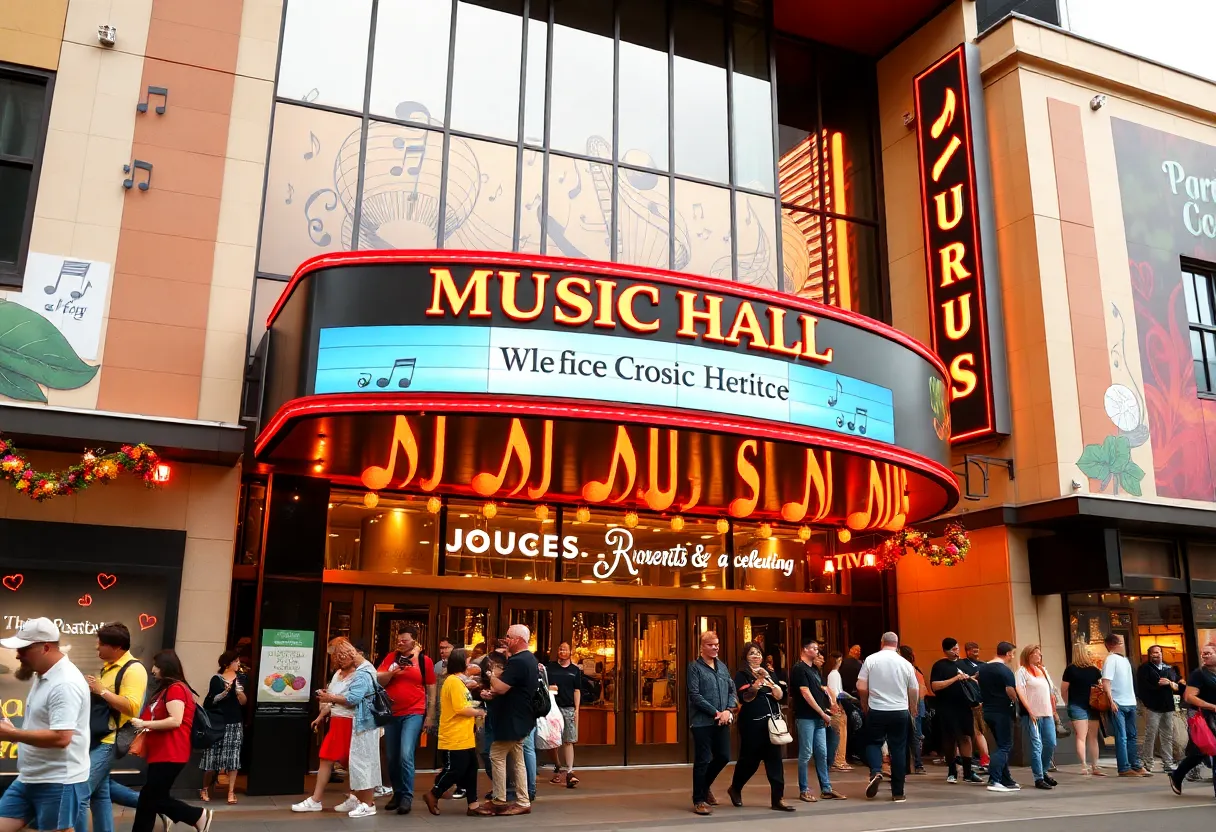 Rendering of the Satellite Music Hall in Memphis