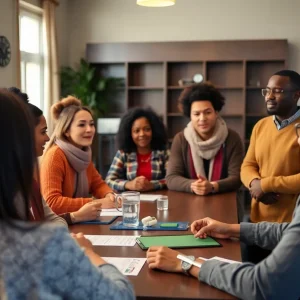 Community meeting on housing assistance for formerly incarcerated individuals