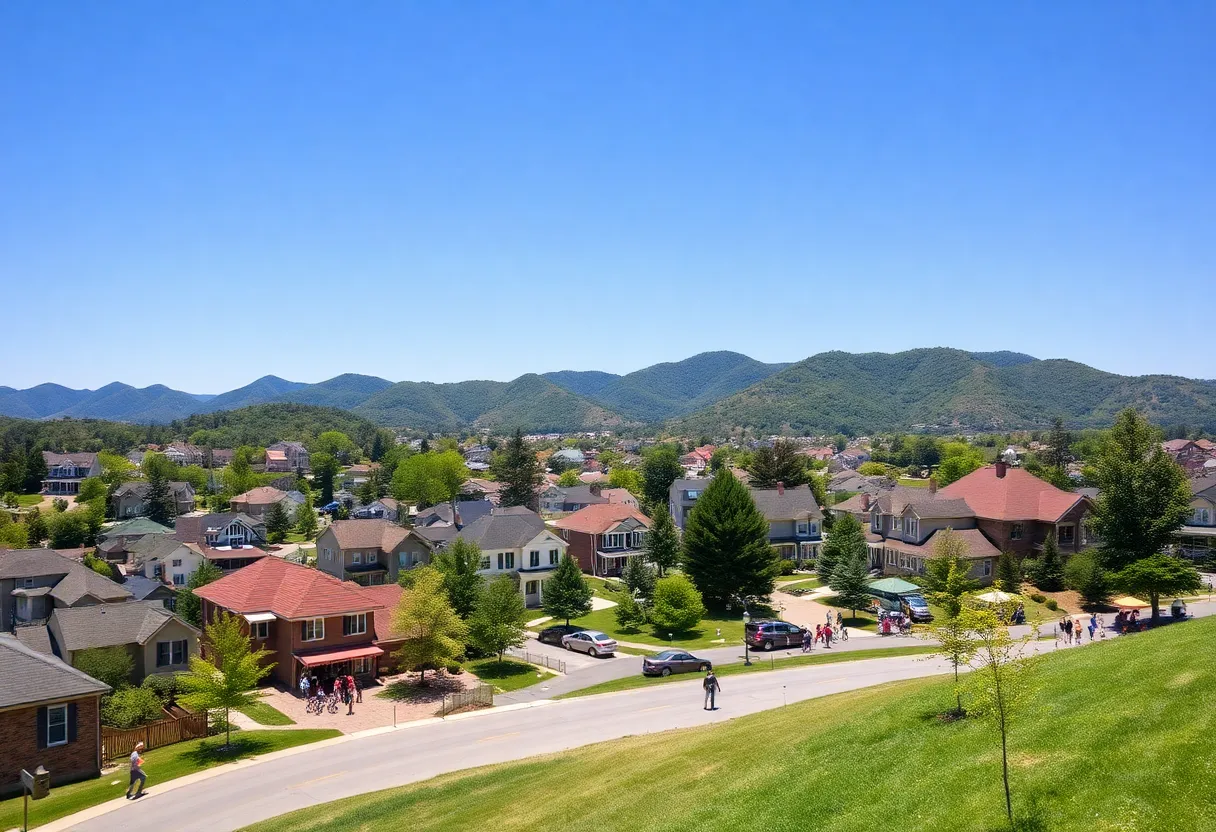 Chattanooga Cityscape and Homes