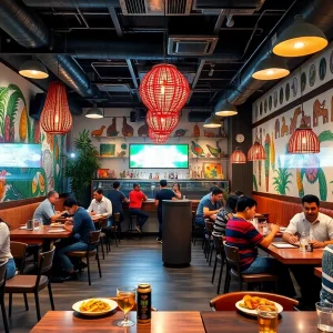 Interior view of Happy Memphis restaurant