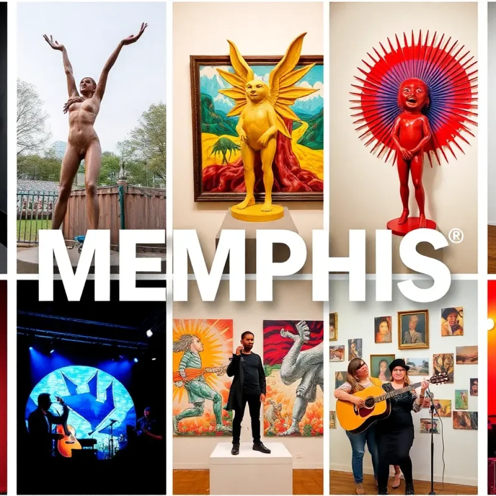 Vibrant Memphis arts scene featuring classical and jazz performances.