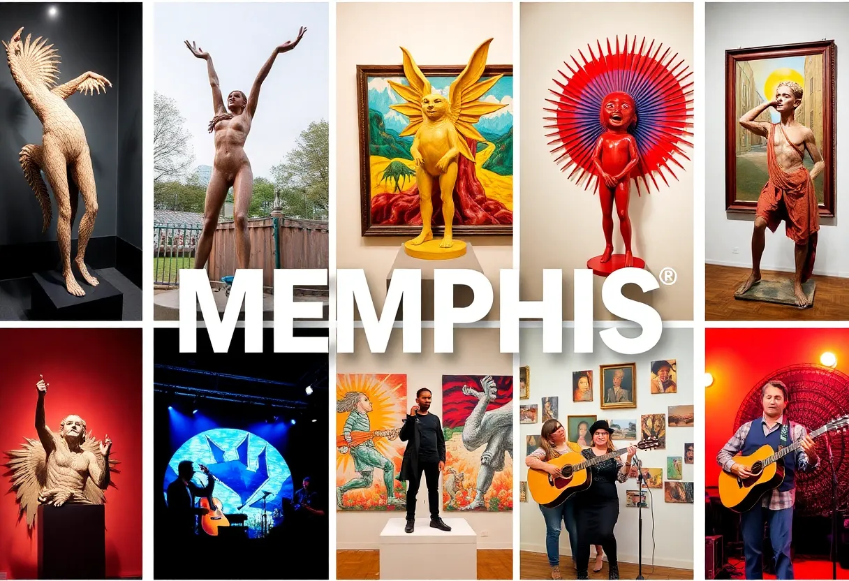 Vibrant Memphis arts scene featuring classical and jazz performances.