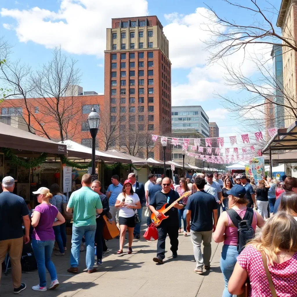 A collage of Memphis March events showcasing arts, culture, and community fun.