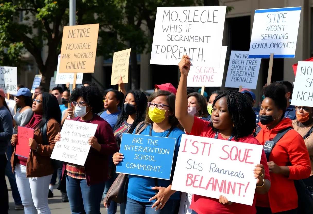 Community members rally against state takeover of Memphis schools