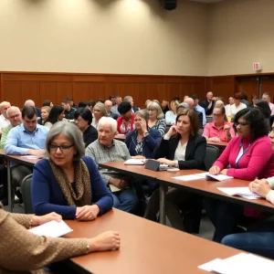 Local community members discussing Memphis Schools intervention