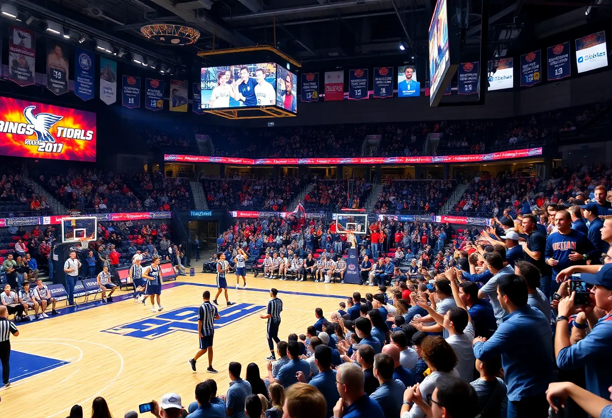 Memphis Tigers basketball team in action during NCAA Tournament preparations
