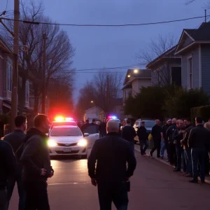 Police presence in Midtown Memphis after a violent Airbnb gathering