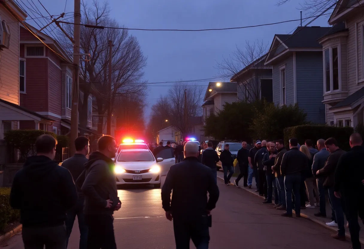 Police presence in Midtown Memphis after a violent Airbnb gathering