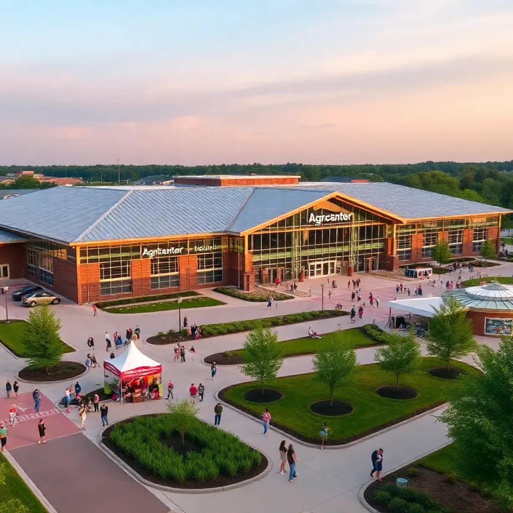Agricenter International with ongoing renovations and community activities