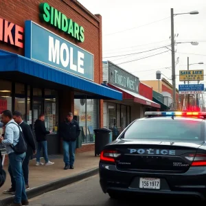 Police investigation at Airways Smoke Shop in Memphis