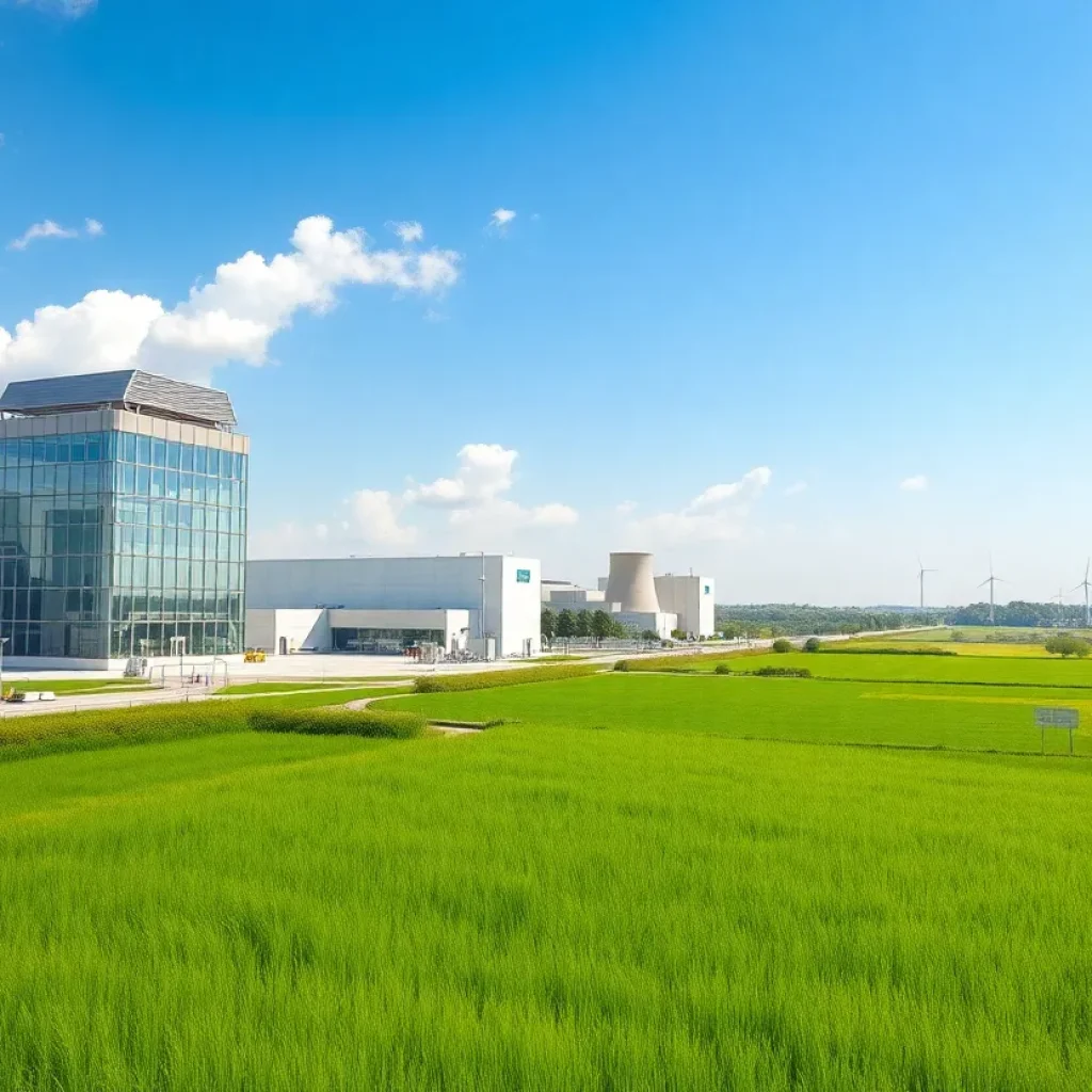 Power Plant Emphasizing Clean Energy