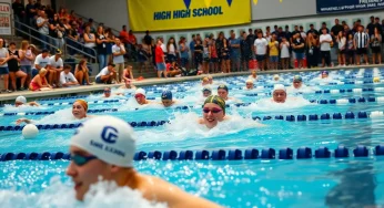 Collierville High School Swim Team Wins at Shelby County Championships