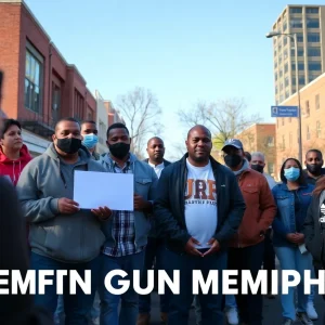 Residents of Memphis gather for a community meeting on violence