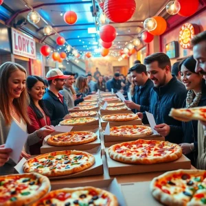 People casting votes for their favorite pizza in Memphis