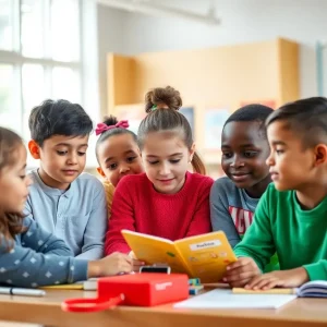 Children in a Memphis classroom engaged in learning activities