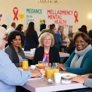 Community members at the Methodist Mental Health Breakfast in Memphis