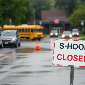 Mid-South schools affected by severe weather