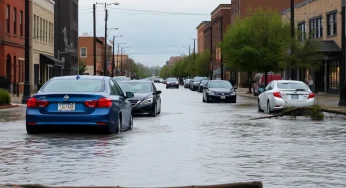 Severe Flooding Hits Midtown Memphis, Causing Damage and Disruptions