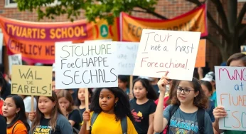 Sheffield High School Students Rally for Change