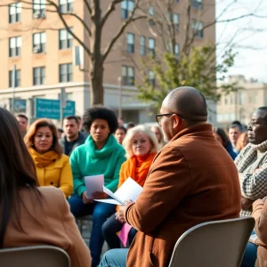 Community meeting regarding utility assistance in Memphis