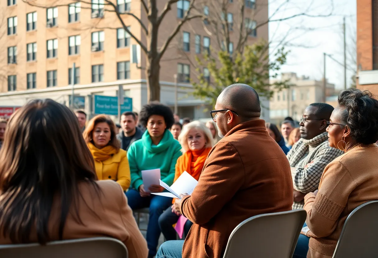 Community meeting regarding utility assistance in Memphis