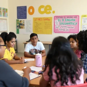 Community members engaged in activities at Amigo Community Center in Memphis