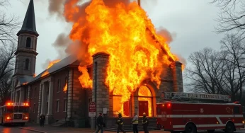 Historic Clayborn Temple Severely Damaged by Fire in Memphis