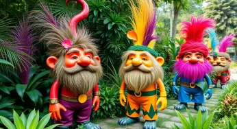 Memphis Botanic Garden Unveils Unique Troll Sculpture Exhibit