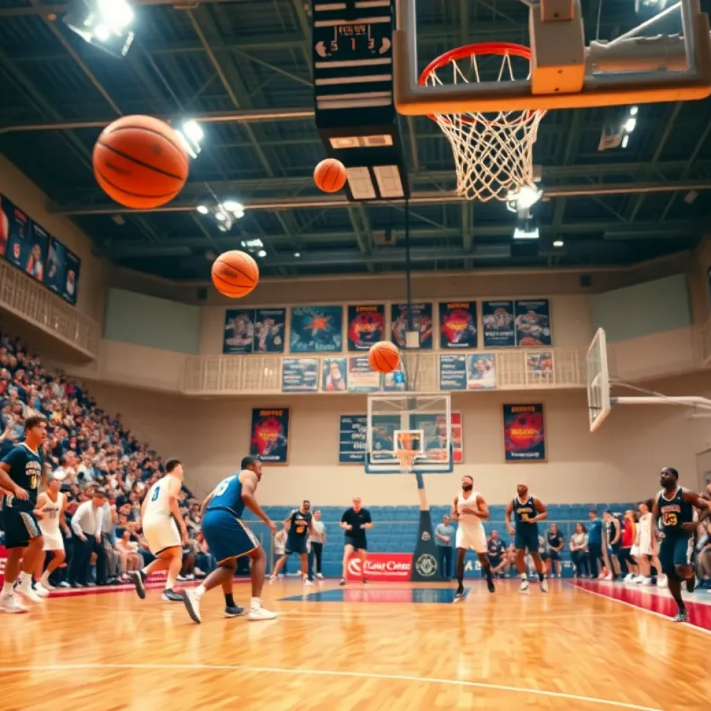 Memphis Grizzlies players during an intense game