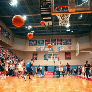 Memphis Grizzlies players during an intense game