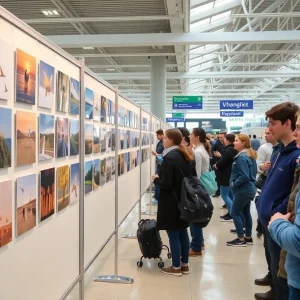 Artwork and photography by high school students displayed at Memphis International Airport
