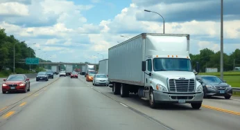 Major Traffic Disruption in Memphis Due to Jackknifed Truck