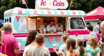 Young Entrepreneurs Shine with Mobile Ice Cream Business
