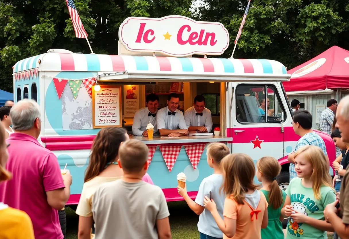 Mobile Ice Cream Business by Young Entrepreneurs