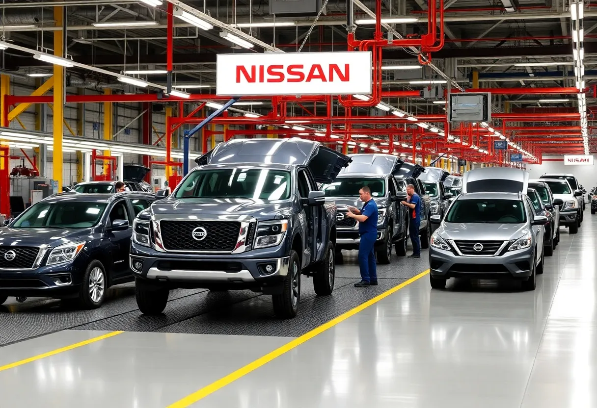 Nissan Manufacturing Plant Operations