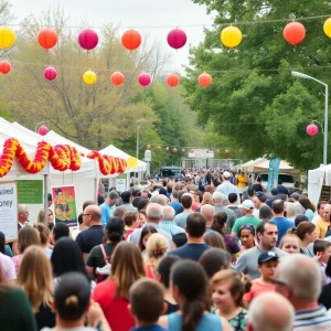 Community members attending a festival to learn about unclaimed money
