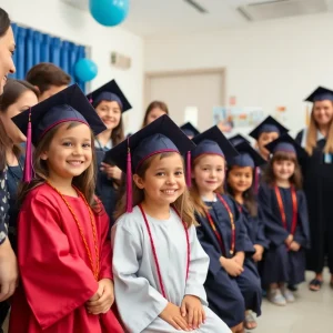 Graduation ceremony for children at St. Jude Children’s Research Hospital