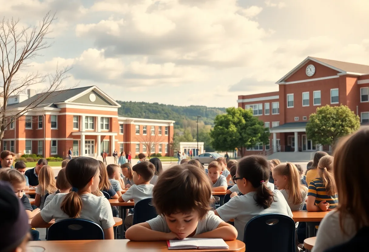 Students in Tennessee exploring educational opportunities