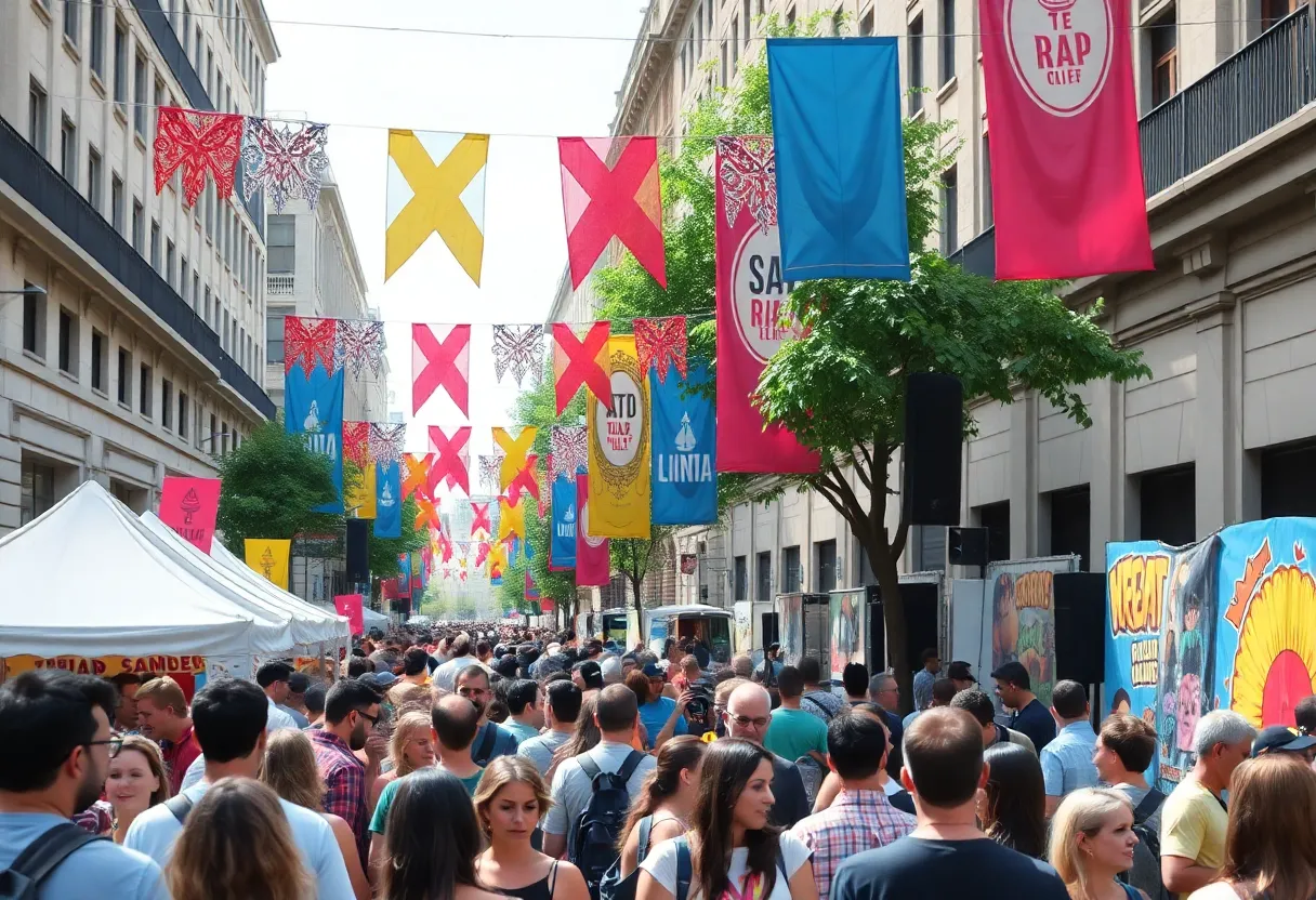 Vibrant atmosphere at Memphis artistic events