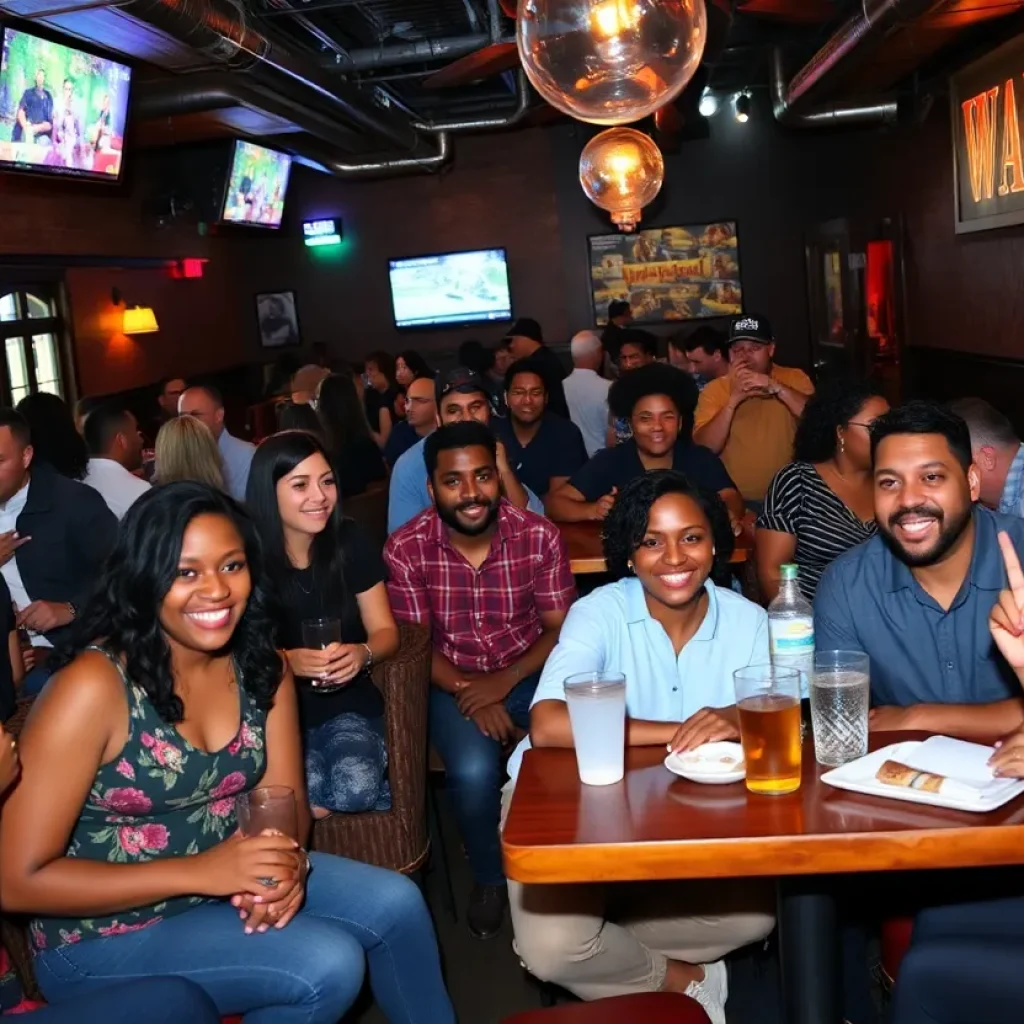 Social gatherings in Memphis clubs and restaurants