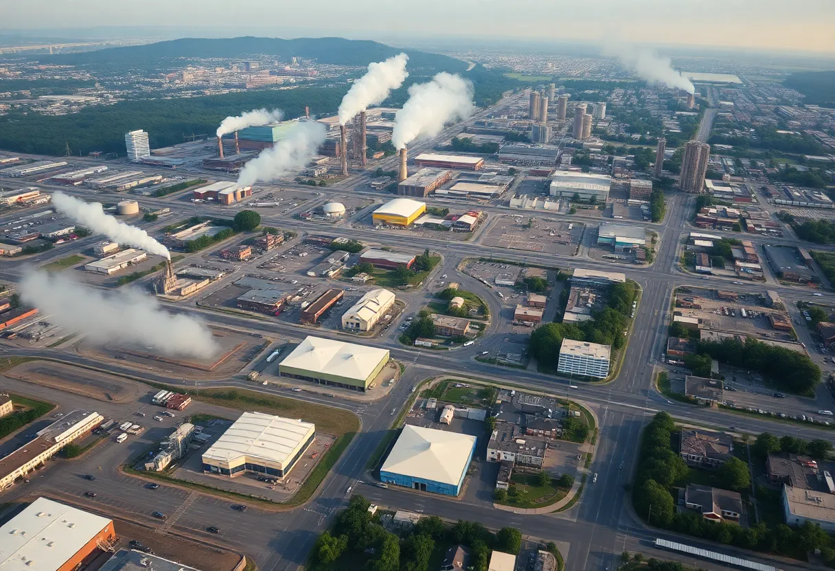 Activism against industrial pollution in Memphis
