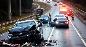 Three Killed in Fiery Five-Vehicle Crash in Memphis
