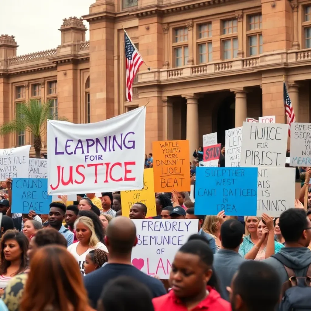 Community rally in Memphis honoring Tyre Nichols