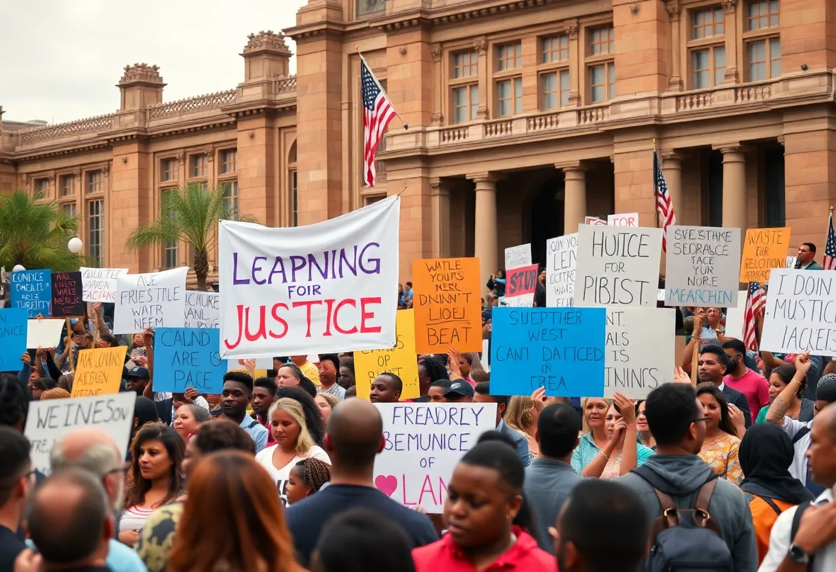 Community rally in Memphis honoring Tyre Nichols