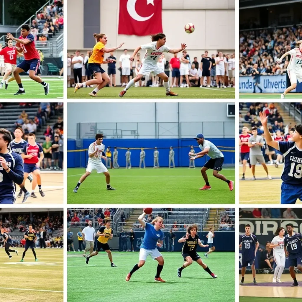 Collage of Memphis University sports and athletes
