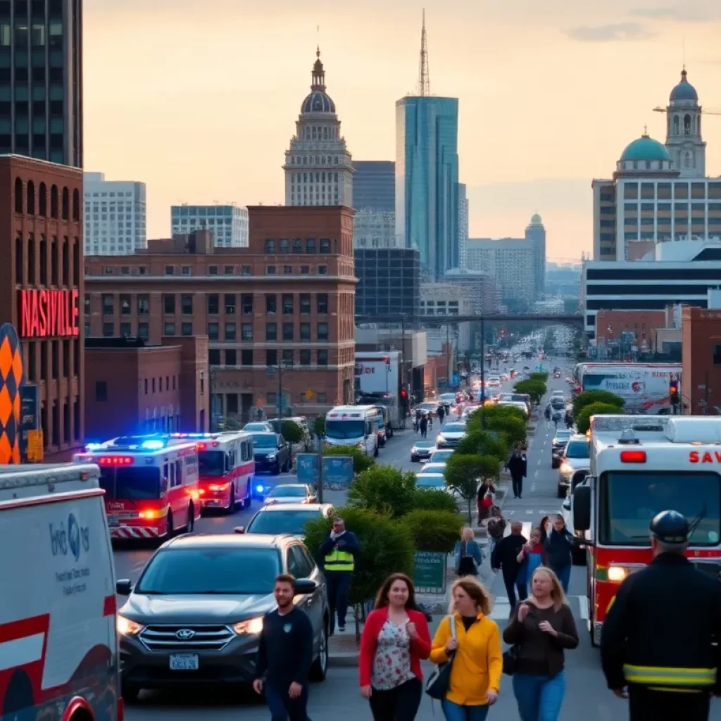 Nashville Cityscape for 9-1-1 Series