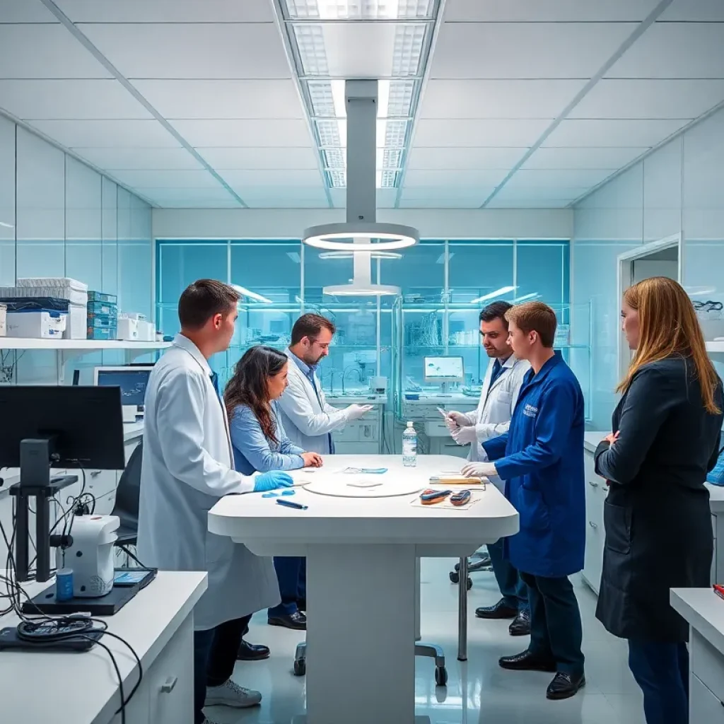 Laboratory focused on innovative wound care solutions