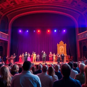Actors performing at Theatre Memphis
