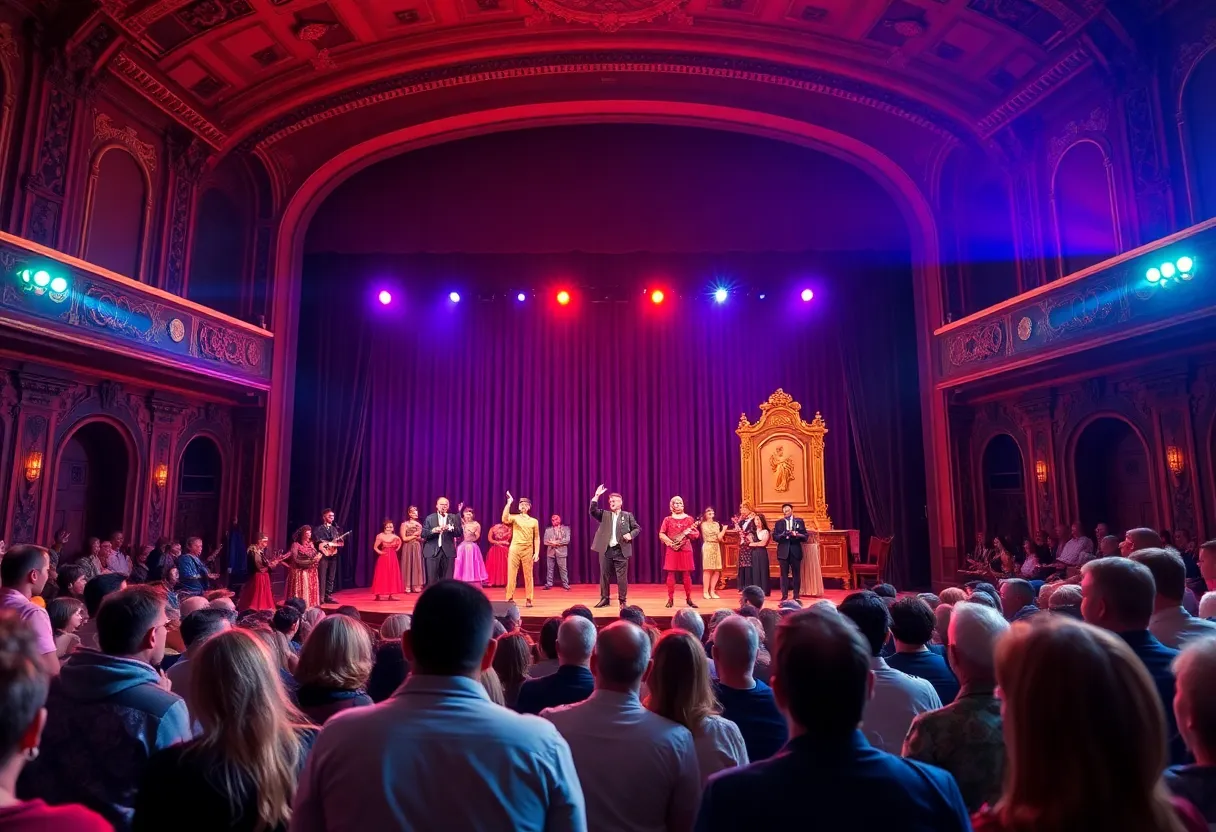 Actors performing at Theatre Memphis